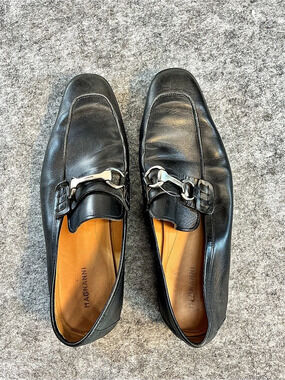 Magnanni Black Loafers Size Men’s 9